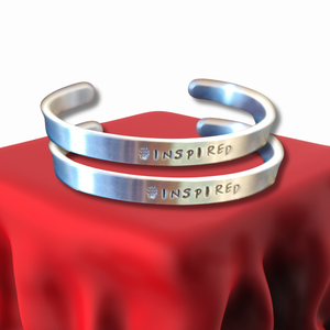 Stamped Metal Bracelet #Inspired - 44 Marketplace