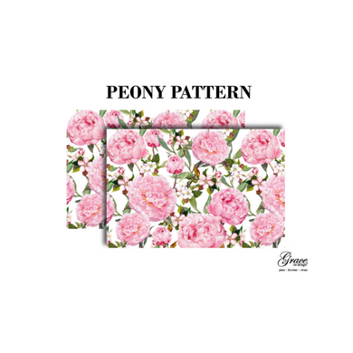 Peony Pattern Decoupage Pack