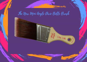 Dixie Belle Synthetic Brush Mini Angled - 44 Marketplace