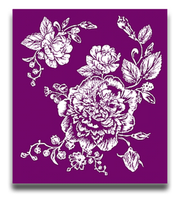 Floral Silkscreen Stencil-Belles and Whistles-Dixie Belle Paint