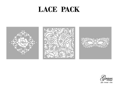 Lace Stencil Pack