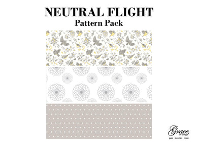 Neutral Flight Pattern Decoupage Pack