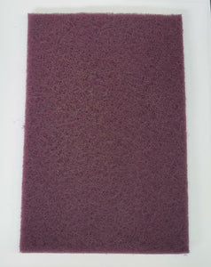Large Maroon Non Woven Pads by SurfPrep