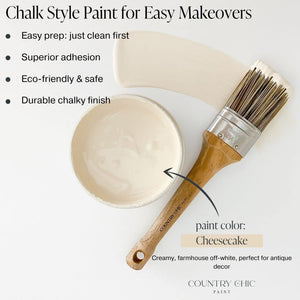 Country Chic All In One Decor Paint - Cheesecake