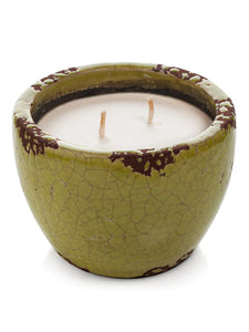 Mosquito Repellent Ceramic Garden Candle
