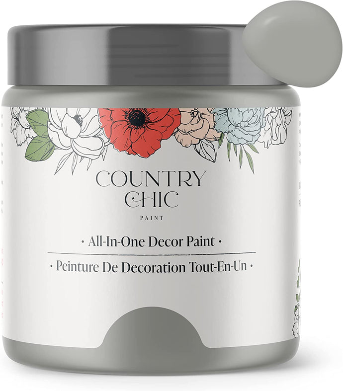 Country Chic All In One Decor Paint - 16 oz - Pebble Beach