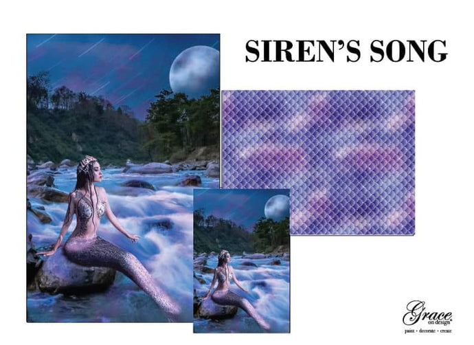 Siren's Song Decoupage Pack